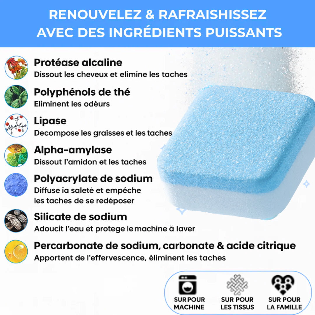 Nettoyant pour machine à laver
